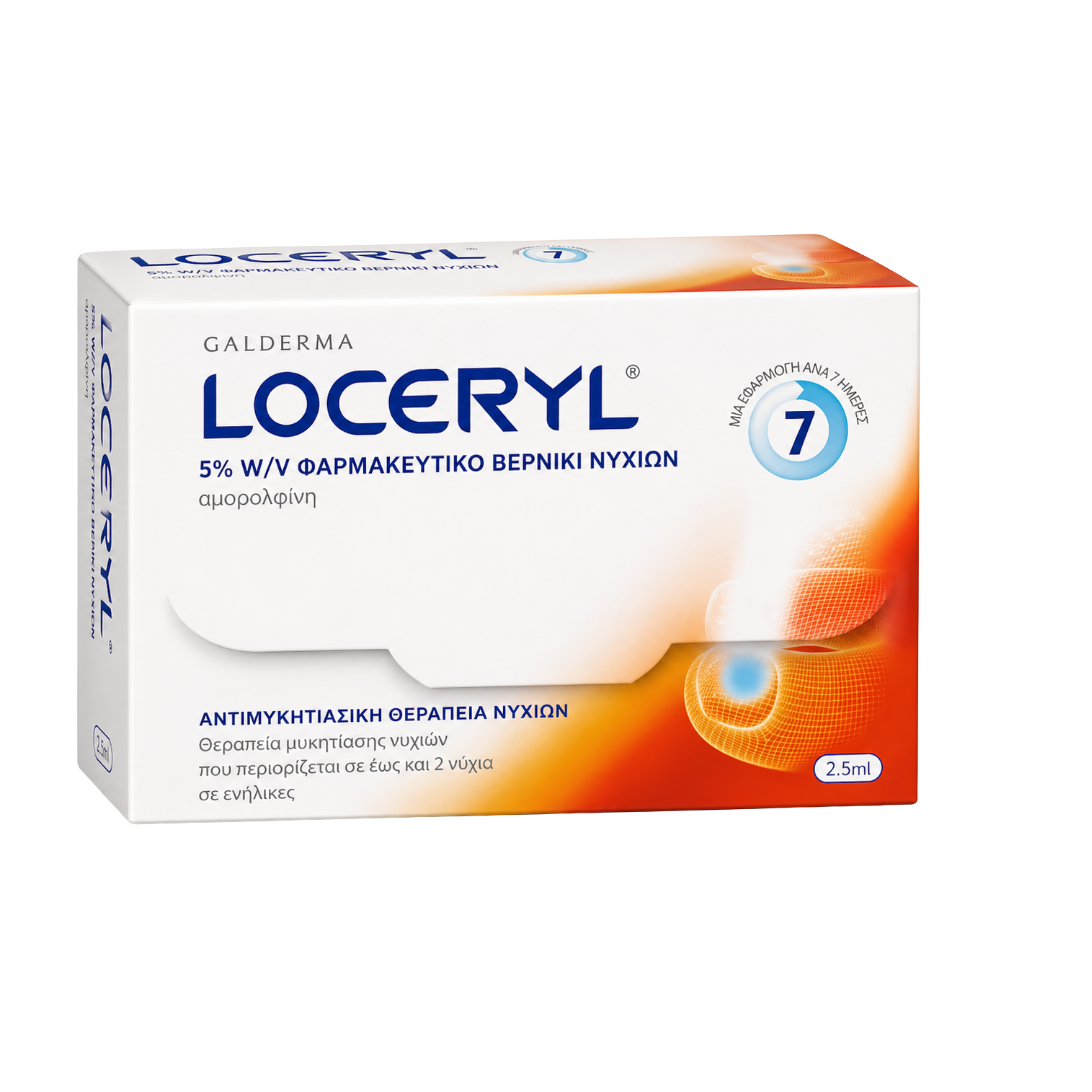Loceryl 5% w/v φαρμακευτικό βερνίκι νυχιών